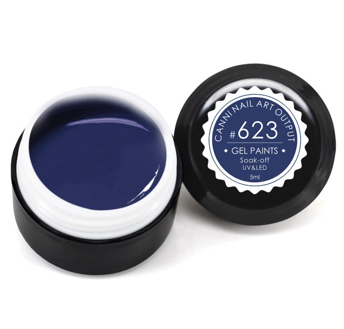 Гель-фарба Canni Gel Paint №623 північно-синій 5 мл