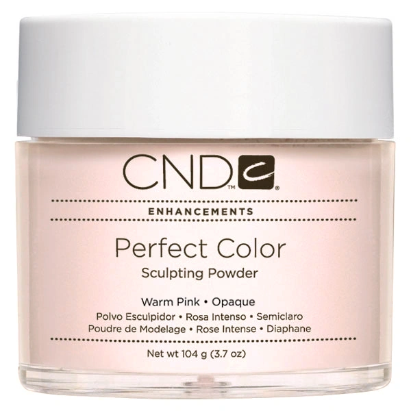 Камуфлююча тепло-рожева акрилова пудра CND Perfect Color Warm Pink 104 г