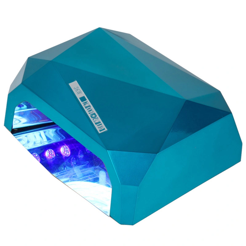 Світлодіодна CCFL + LED лампа 36 Вт Nail Perfect CCFL+ LED 36 W Lamp Blue