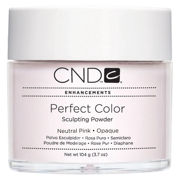 Нейтрально-рожева акрилова пудра CND Perfect Color Neutral Pink 104 г