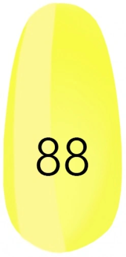 Лак Kodi Nail Polish №88 жовтий, емаль 15 мл