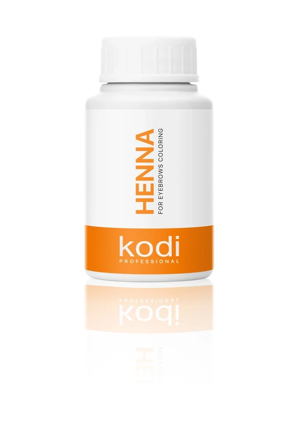 Хна для фарбування брів Kodi Henna for Coloring Eyebrows 15 гр колір коричневий