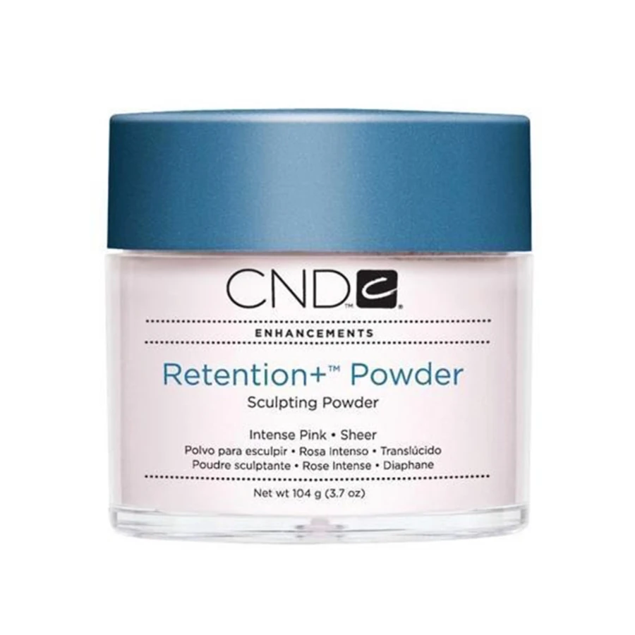 Насичено-рожева прозора акрилова пудра CND Retention+ Intense Pink Powder 104 г