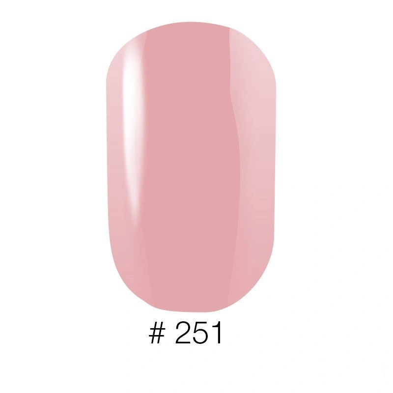 Гель-лак Naomi Gel Polish №251 теплий рожевий 6 мл