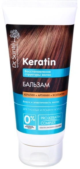 Бальзам для волосся Dr.Sante Keratin Hair Balm 200 мл