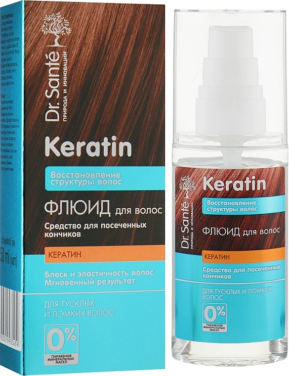 Dr.Sante Keratin Fluid Hair 50 мл