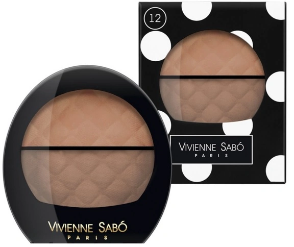 Подвійні рум`яна-хайлайтер №12 Vivienne Sabo Teinte Delicate №12 2 г + 3 г