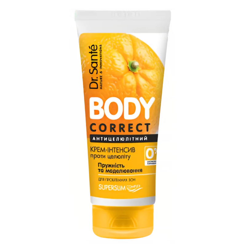 Крем-інтенсив проти целюліту "Антицелюлітний" Dr.Sante Body Correct Cream-Intensive Anti-Cellulite 200 мл