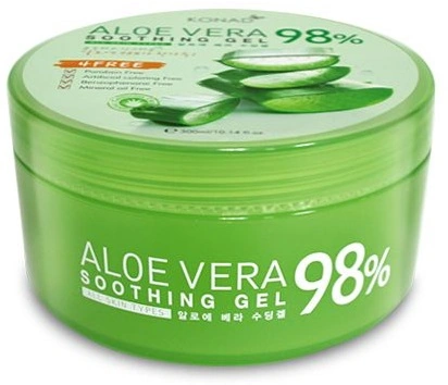 Зволожуючий гель Aloe Vera 98% Konad Aloe Vera 98% Soothing Gel 300 мл