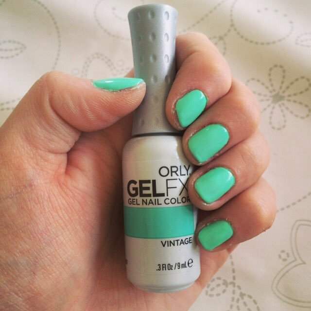 Гель-лак ORLY Gel FX Vintage кремовий м`ятний, емаль 9 мл