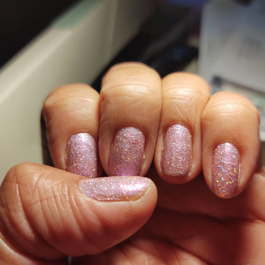 Гель-лак ORLY Gel FX Feel the Funk насичено-рожевий, з голографічнним глітером 9 мл