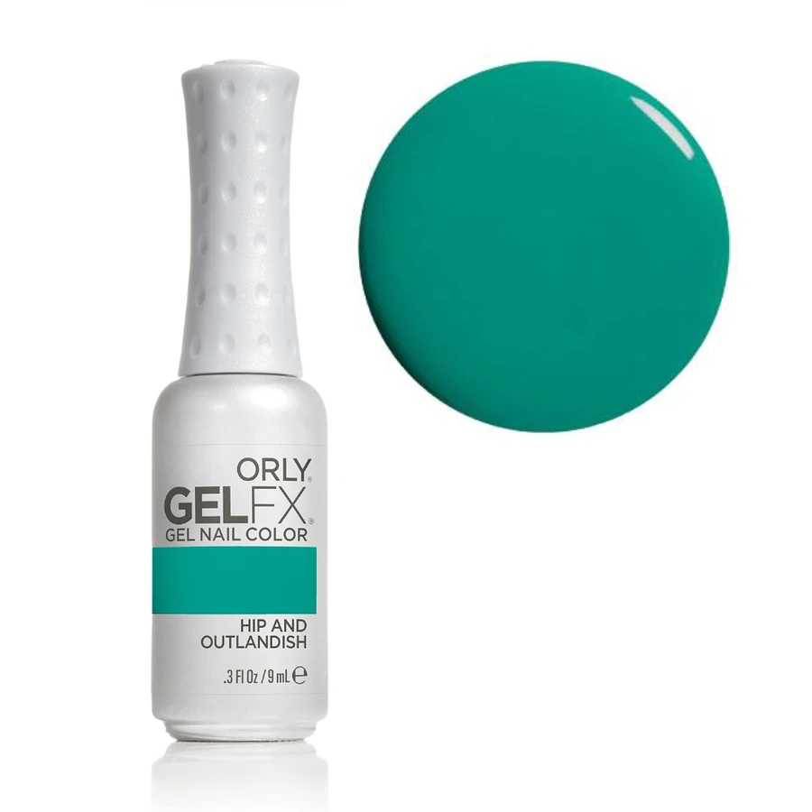 Гель-лак ORLY Gel FX Hip and Outlandish кремовий бірюзовий, емаль 9 мл