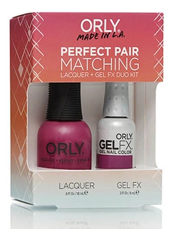 Набір покриттів ORLY Set Gel-Polish and Lacquer Hawaiian Punch лак для нігтів 18 мл та гель-лак 9 мл 9мл/18мл