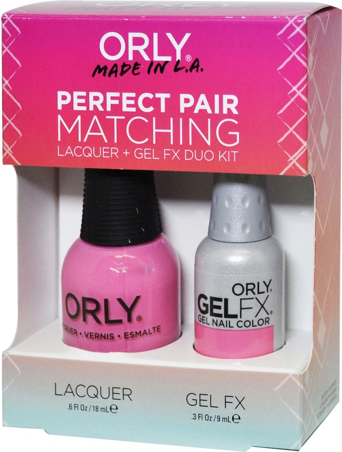 Набір покриттів гель-лак+лак ORLY Set Gel-Polish and Lacquer It not Me Its You ніжно-рожевий, емаль 9мл/18мл