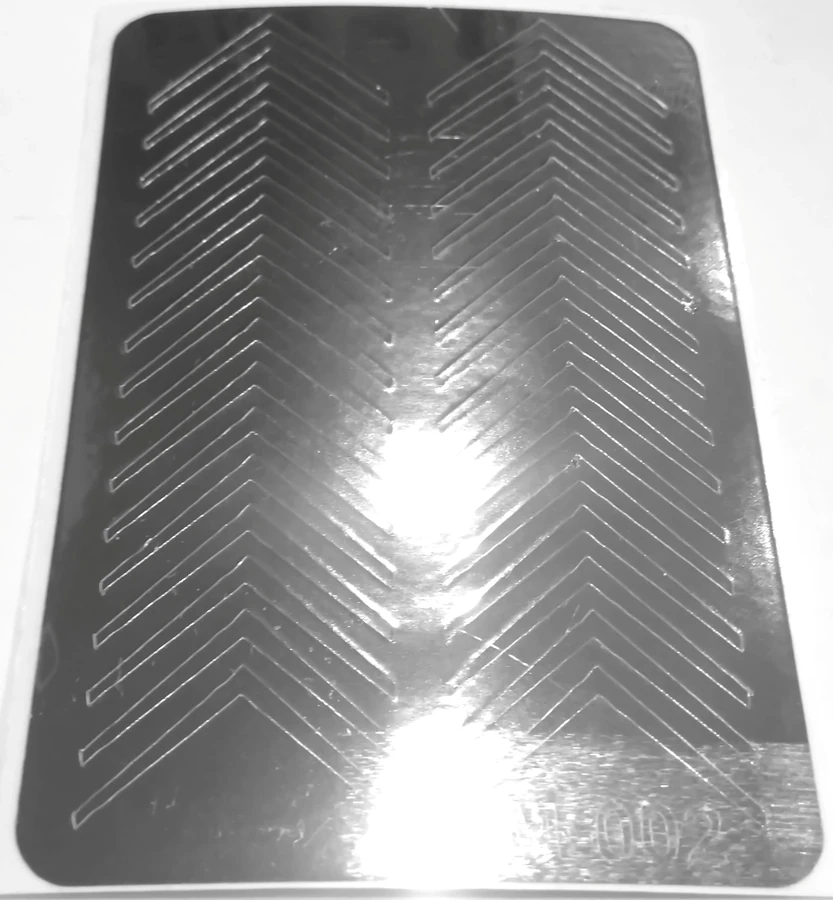 Дизайн металізований Canni Metallised Designs від Thin Foil 002s срібло