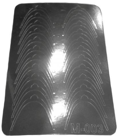 Дизайн металізований Canni Metallised Designs від Thin Foil 003s срібло