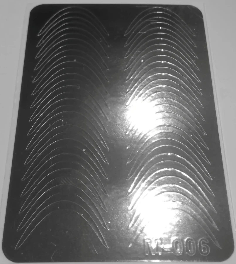 Дизайн металізований Canni Metallised Designs від Thin Foil 005s срібло