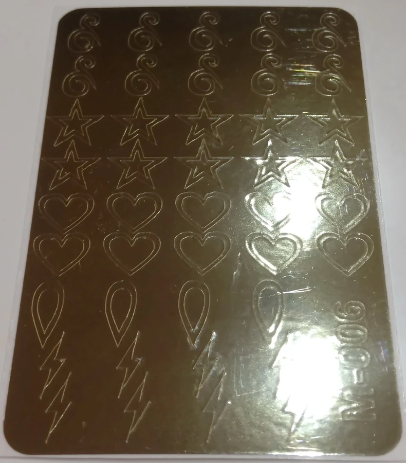 Дизайн металізований Canni Metallised Designs від Thin Foil 006g золото