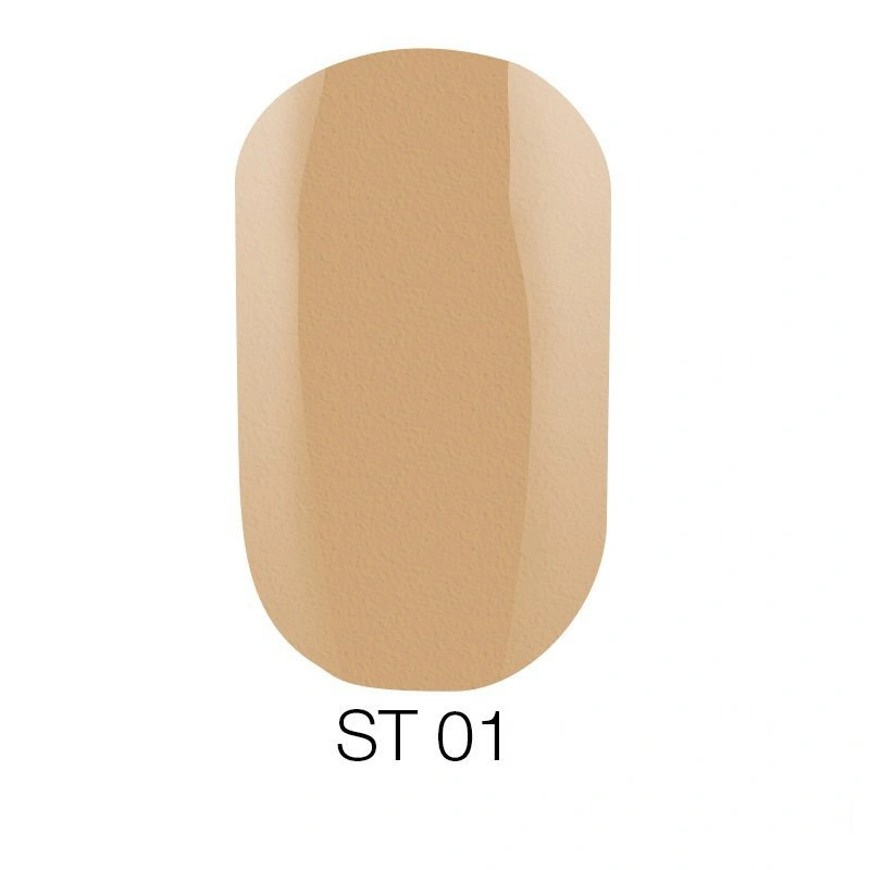 Лак Naomi Nail Lacquer Soft Touch ST001 12мол колір топленого молока