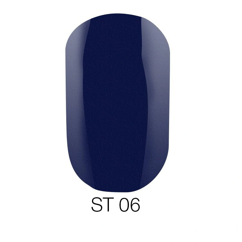 Лак Naomi Nail Lacquer Soft Touch ST006 12мол синій