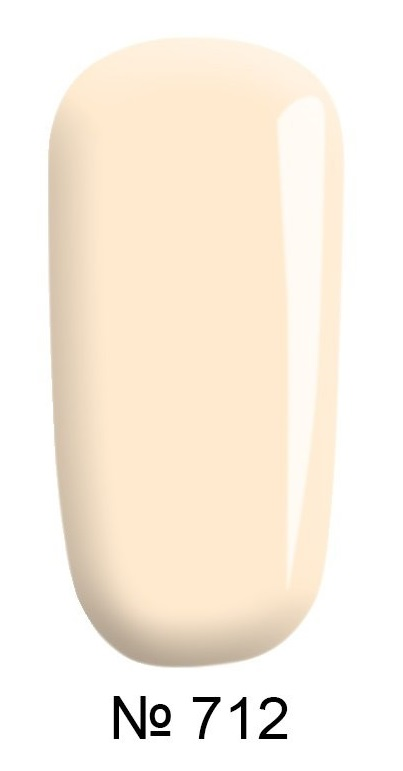 Гель-лак FOX Gel Polish Gold French №712 молочний, емаль 6 мл