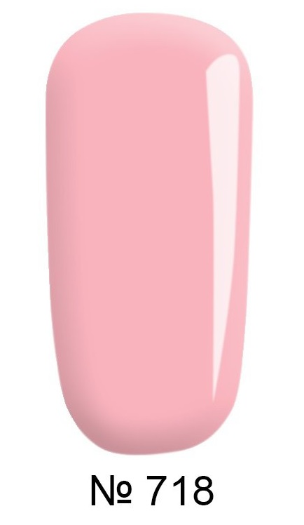 Гель-лак FOX Gel Polish Gold French №718 світло-рожевий, емаль 6 мл