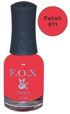 Лак FOX Nail Polish №011 коралово-рожевий 12 мл
