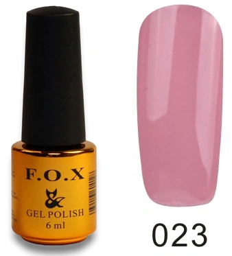 Гель-лак FOX Gel Polish Gold Pigment №023 рожевий шоколад, емаль 6 мл