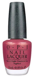 Лак OPI Senorita Rose-alita приглушений рожевий із золотим мікроблиском 15 мл