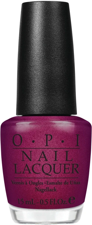 Лак OPI The One That Got Away малиновий з фіолетовим відливом, з ефектом 15 мл