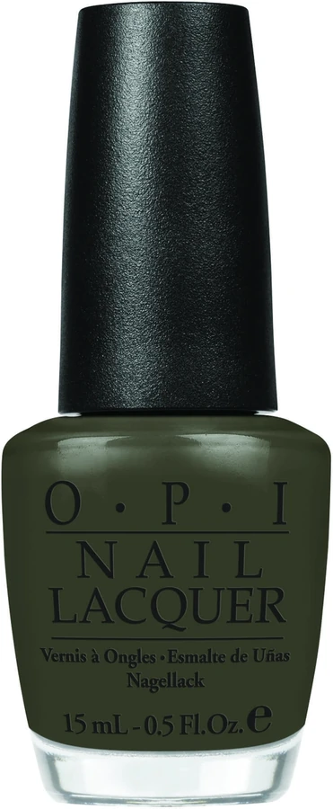 Лак OPI Uh-oh Roll Down The Window болотно-зелений, емаль 15 мл