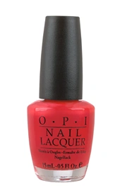 Лак OPI Cha-Ching Cherry малиново-червоний, перламутр 15 мл