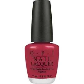 Лак OPI Quarter Of A Cent-Cherry темно-червоний, емаль 15 мл