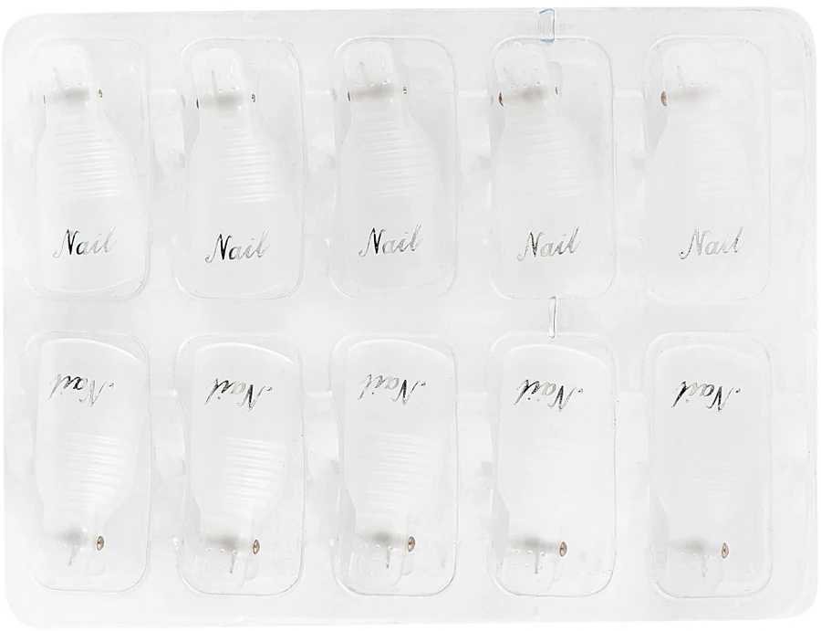 FOX Clips for Gel Polish Removing 10 шт