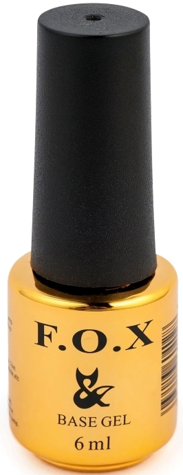 Базове покриття для гель-лаку FOX Base Soft Coat для здорових нігтів 6 мл