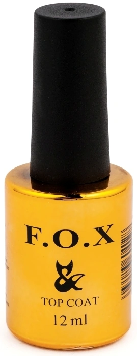 Верхнє матове покриття для гель-лаку та акрилу FOX Top Matt Coat 12 мл