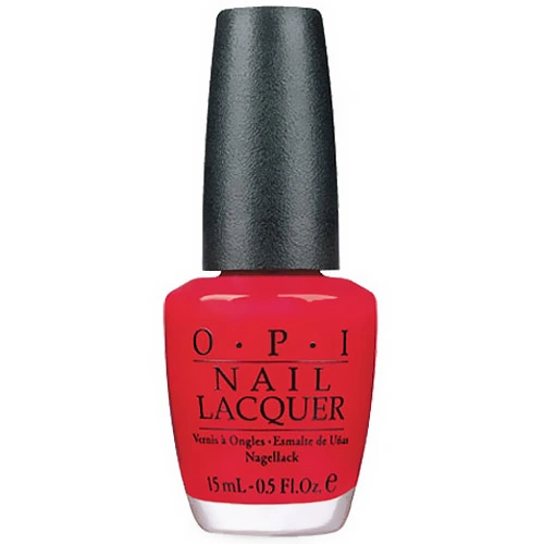 Лак OPI California Raspberry ягідний червоний з мікроблиском 15 мл
