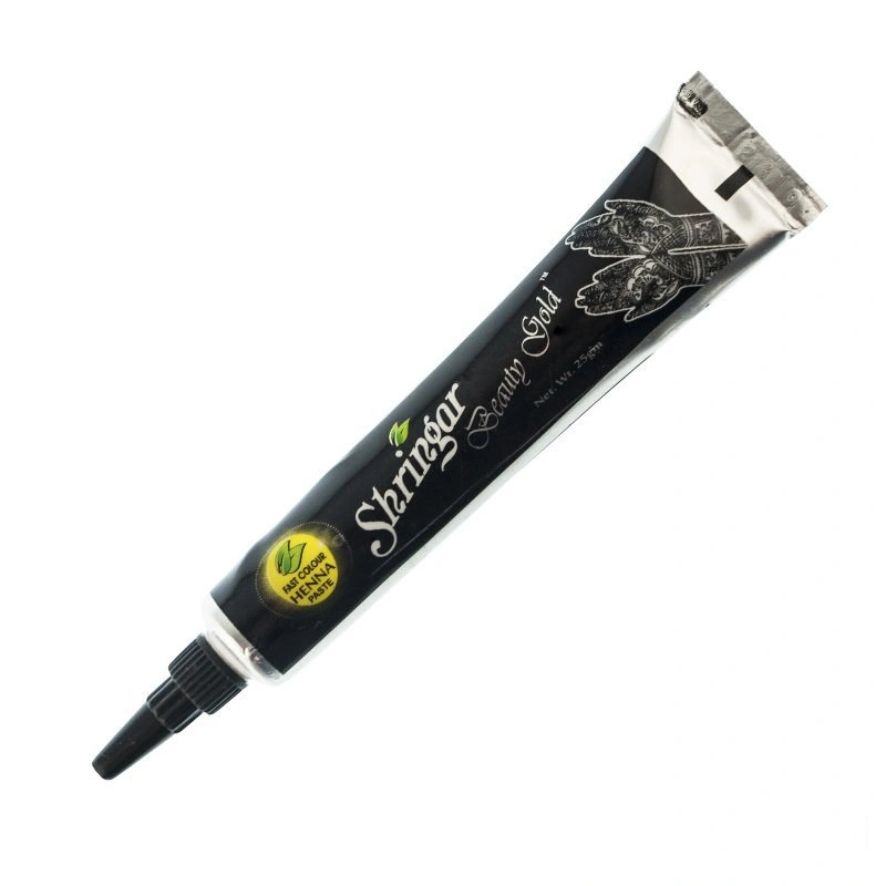 Хна для розпису тіла у тубі, чорна Naomi Henna Body Painting in a Tube Black 25г