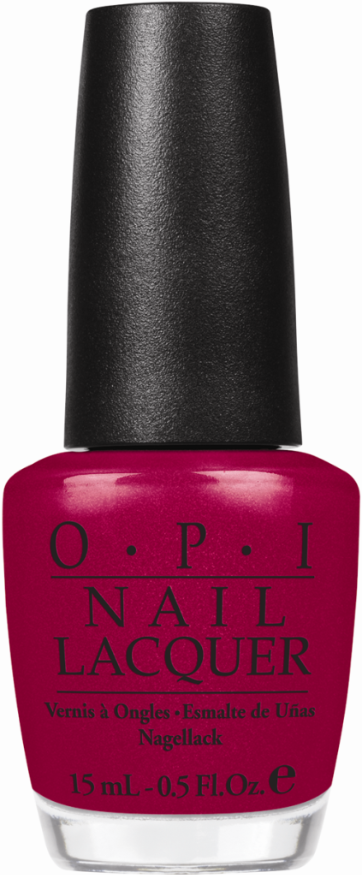 Лак OPI Color to Diner For гнила вишня з мікроблиском 15 мл