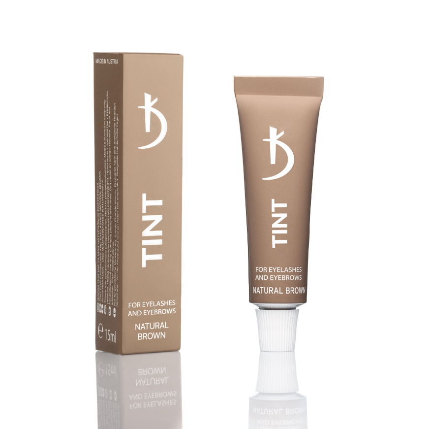 Фарба для брів та вій Kodi Tint for Eyelashes and Eyebrows Natural Brown натурально-коричневий 15 мл