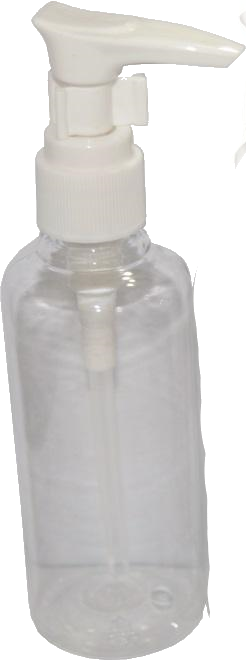 Пляшечка з дозатором прозора YRE Bottle with dispenser transparent 50 мл
