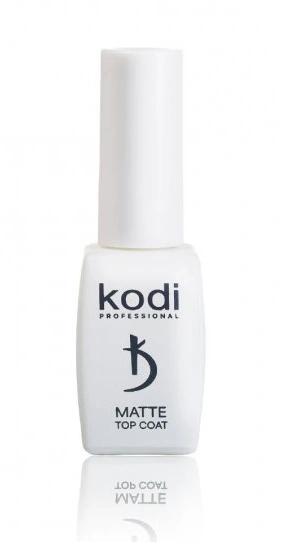 Щільний матовий фінішний гель Kodi Matte Top Coat Velour 8 мл