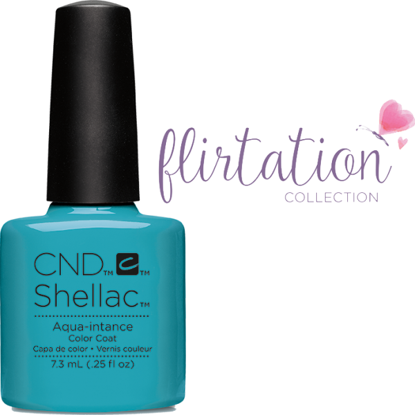 Гель-лак CND Shellac Aqua-intance приглушений пастельний блакитний, емаль 7,3 мл