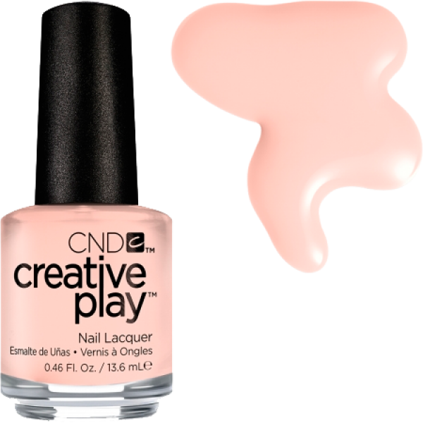 Лак CND Creative Play Creative Play 402 Lifes A Cupcake молочний рожево-бежевий, емаль 13,6 мл