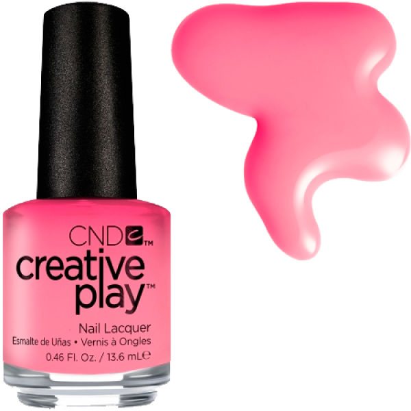 Лак CND Creative Play Creative Play 404 On Flamingo рожевий, емаль 13,6 мл