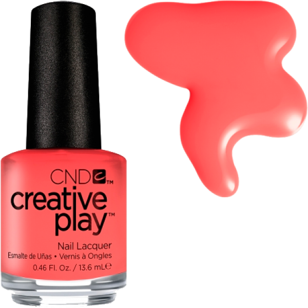 Лак CND Creative Play Creative Play 405 Jammin Salmon кораловий, емаль 13,6 мл