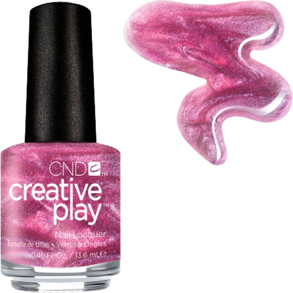 Лак CND Creative Play Creative Play 408 Pinkidescent рожево-малиновий трансформер із шиммером 13,6 мл
