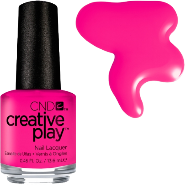 Лак CND Creative Play Creative Play 409 Berry Shocking рожевий, емаль 13,6 мл