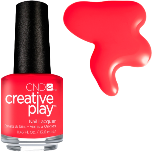 Лак CND Creative Play Creative Play 410 Colar Me Later кремовий червоний, емаль 13,6 мл