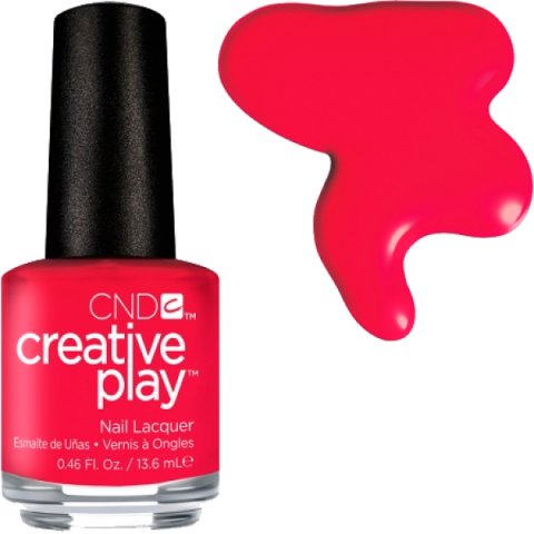 Лак CND Creative Play Creative Play 411 Well Red рожево-червоний, емаль 13,6 мл